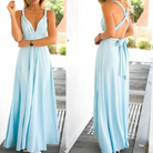 Abendliches Wickelkleid für Frauen