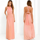 Abendliches Wickelkleid für Frauen