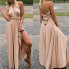 Abendliches Wickelkleid für Frauen