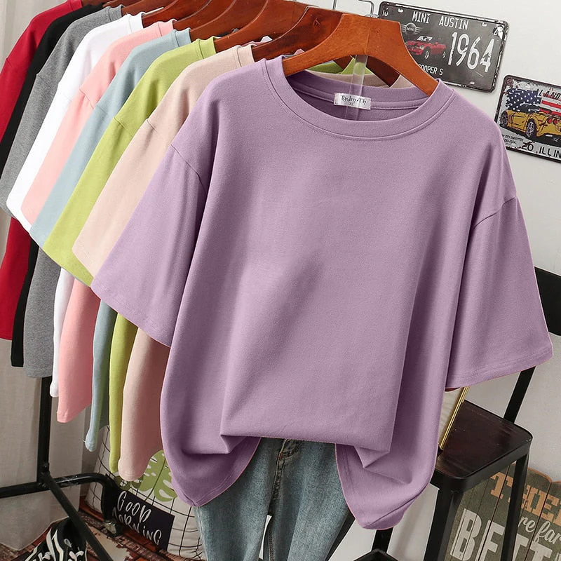 damen-basic-t-shirt-oversized