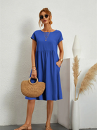 Damen Kleid Casual Elegant