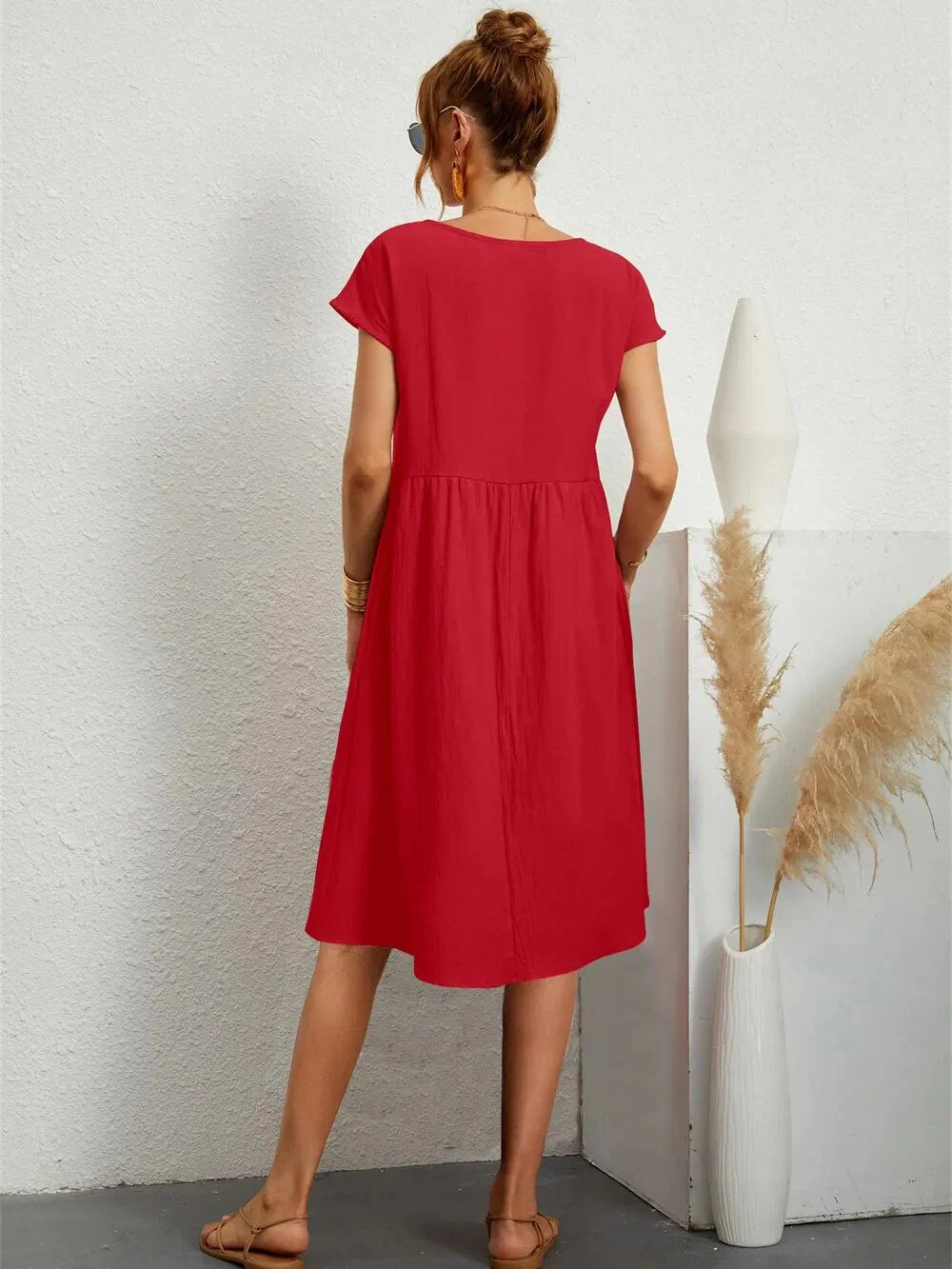 Damen Kleid Casual Elegant