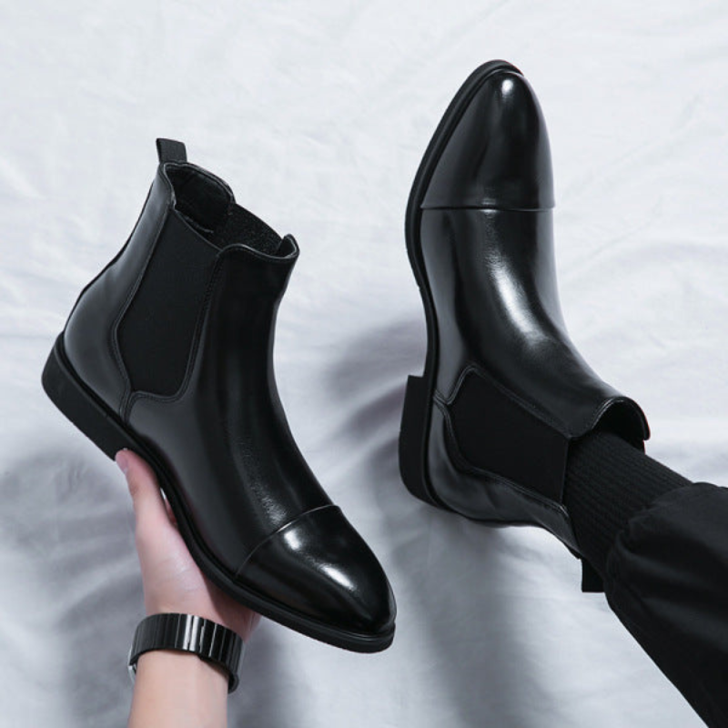 damen-chelsea-boots-schwarz
