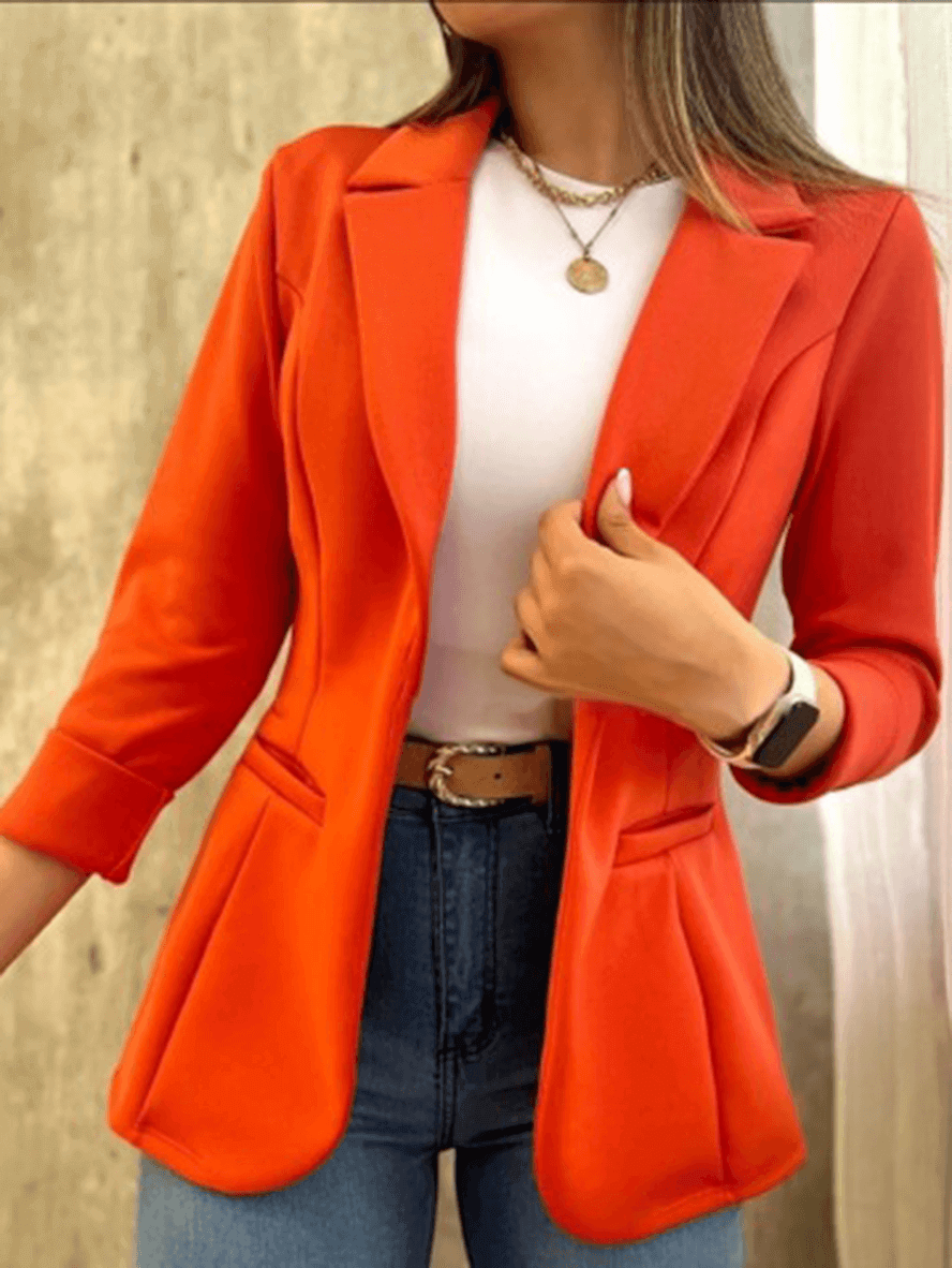  damen-elegant-blazer-Grün
