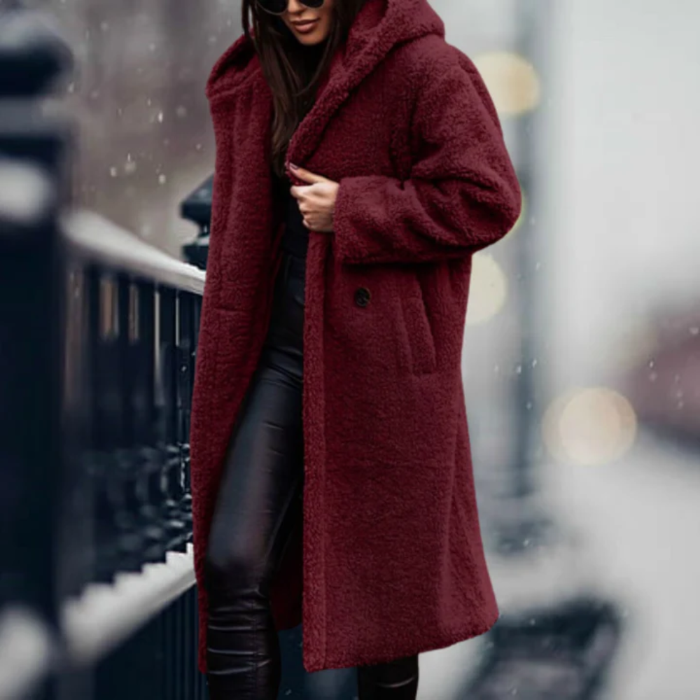 damen-elegant-lange-strickjacke-mit-kapuze