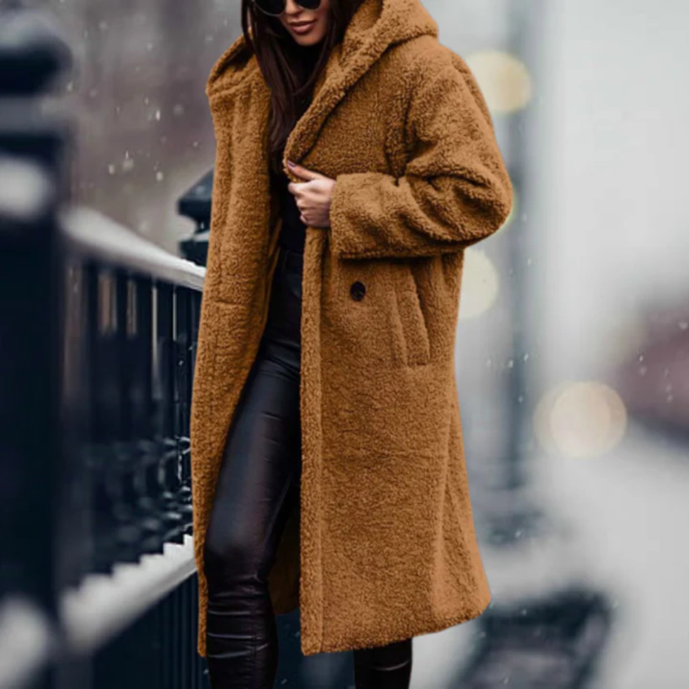 damen-elegant-lange-strickjacke-mit-kapuze
