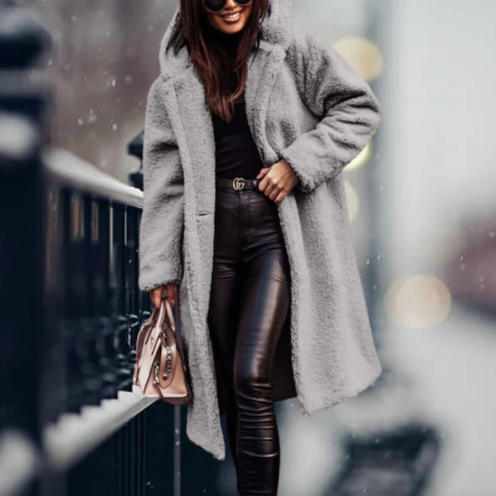damen-elegant-lange-strickjacke-mit-kapuze