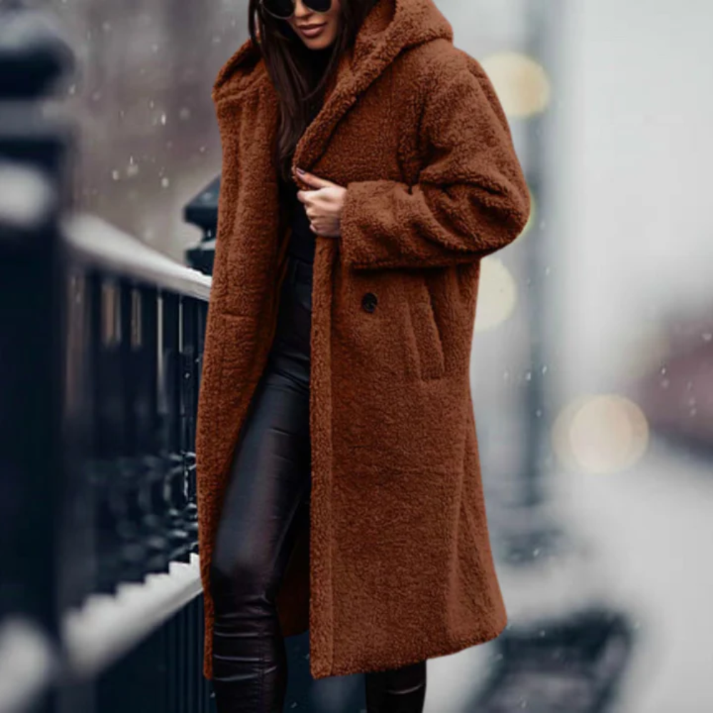 damen-elegant-lange-strickjacke-mit-kapuze