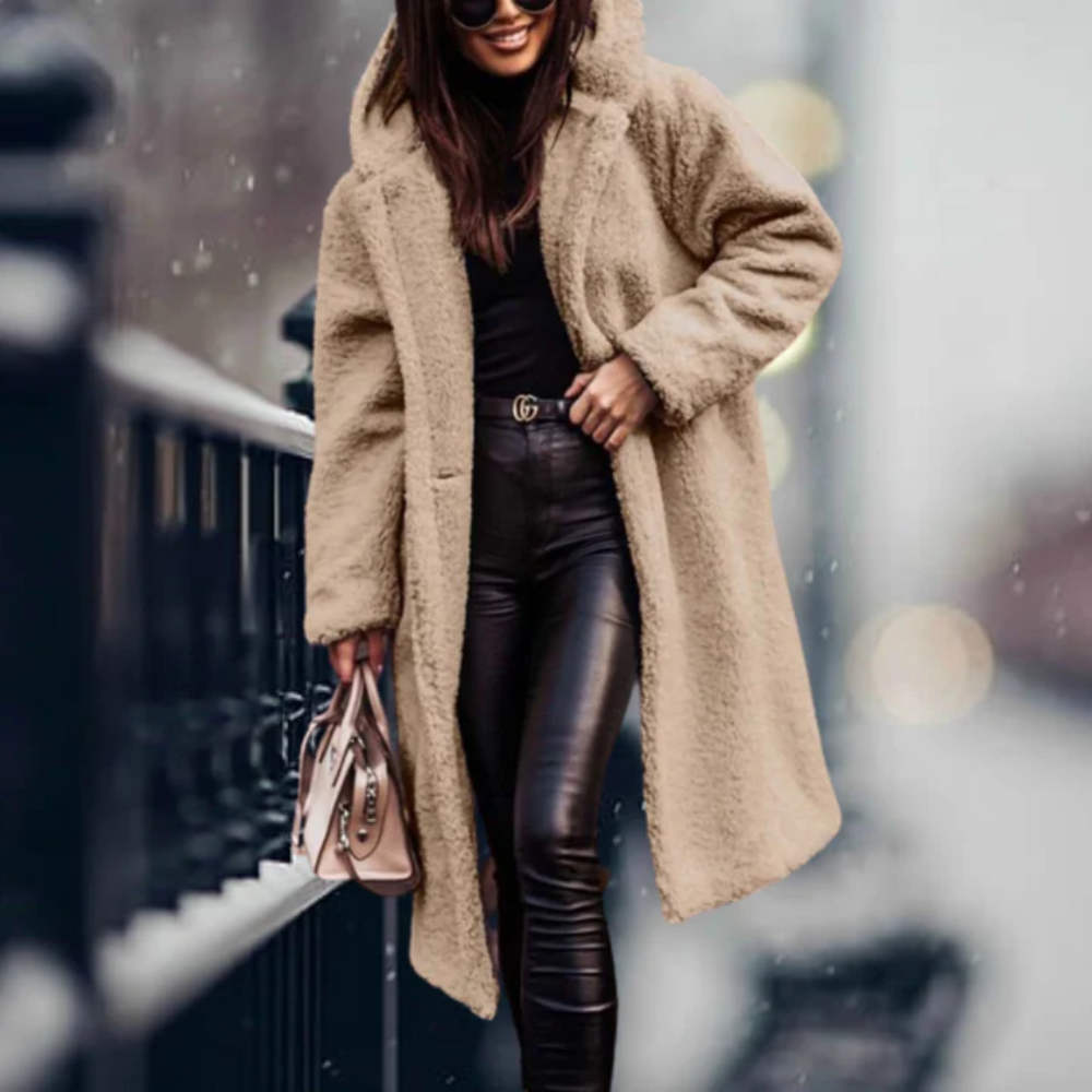 damen-elegant-lange-strickjacke-mit-kapuze