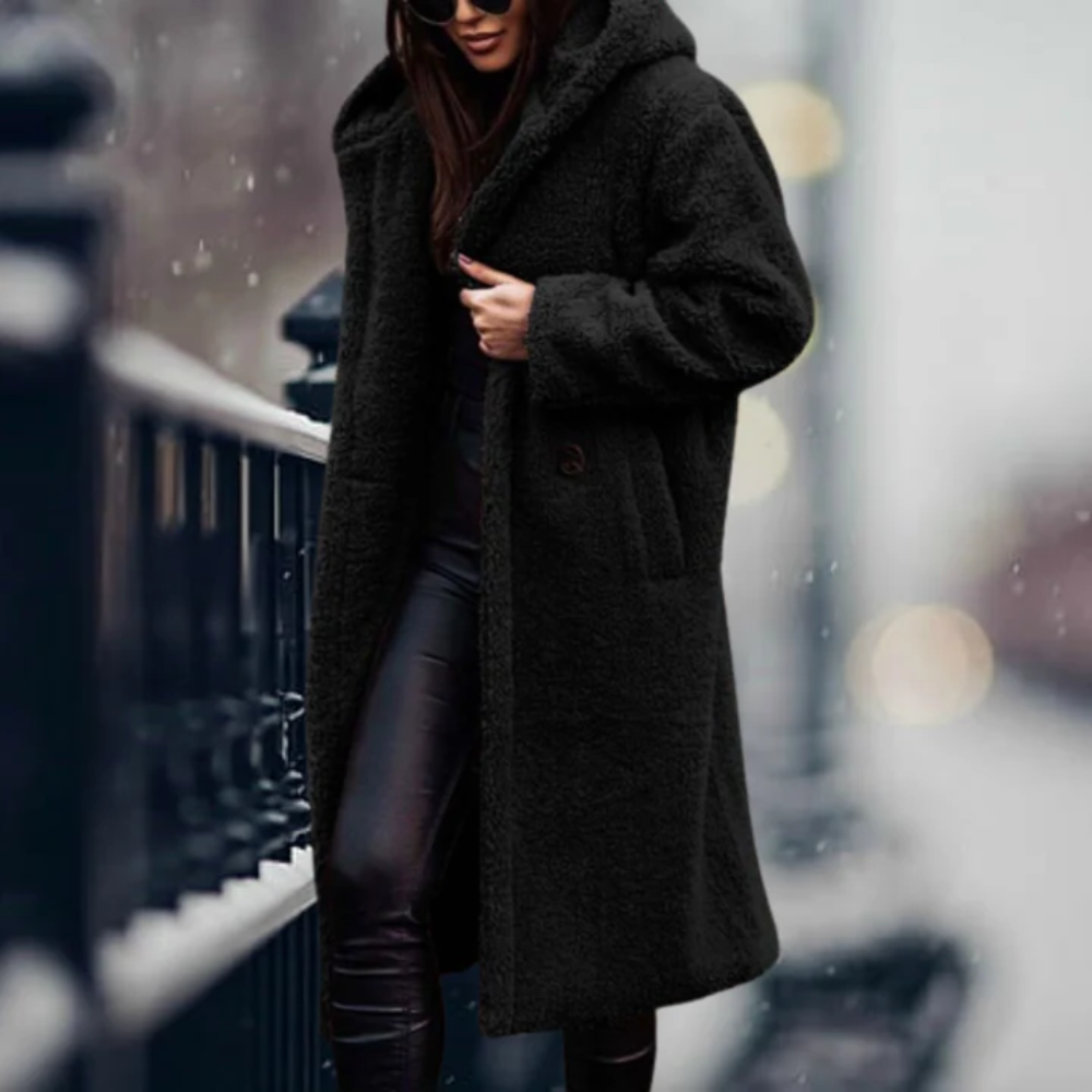 damen-elegant-lange-strickjacke-mit-kapuze