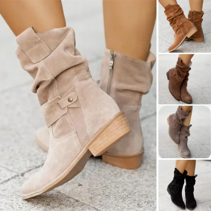 damen-elegant-stiefeletten-flach