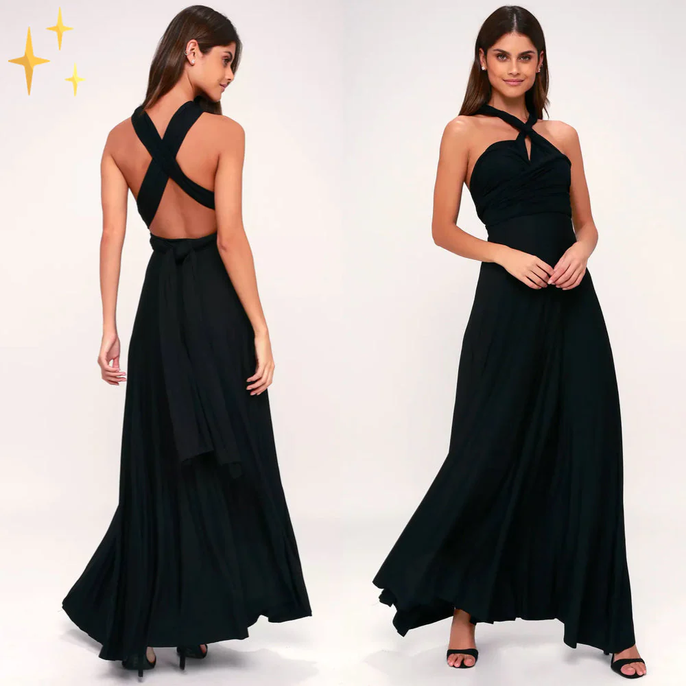 damen-elegant-wickelkleid-abendkleid