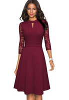 damen-elegante-partykleid-midi