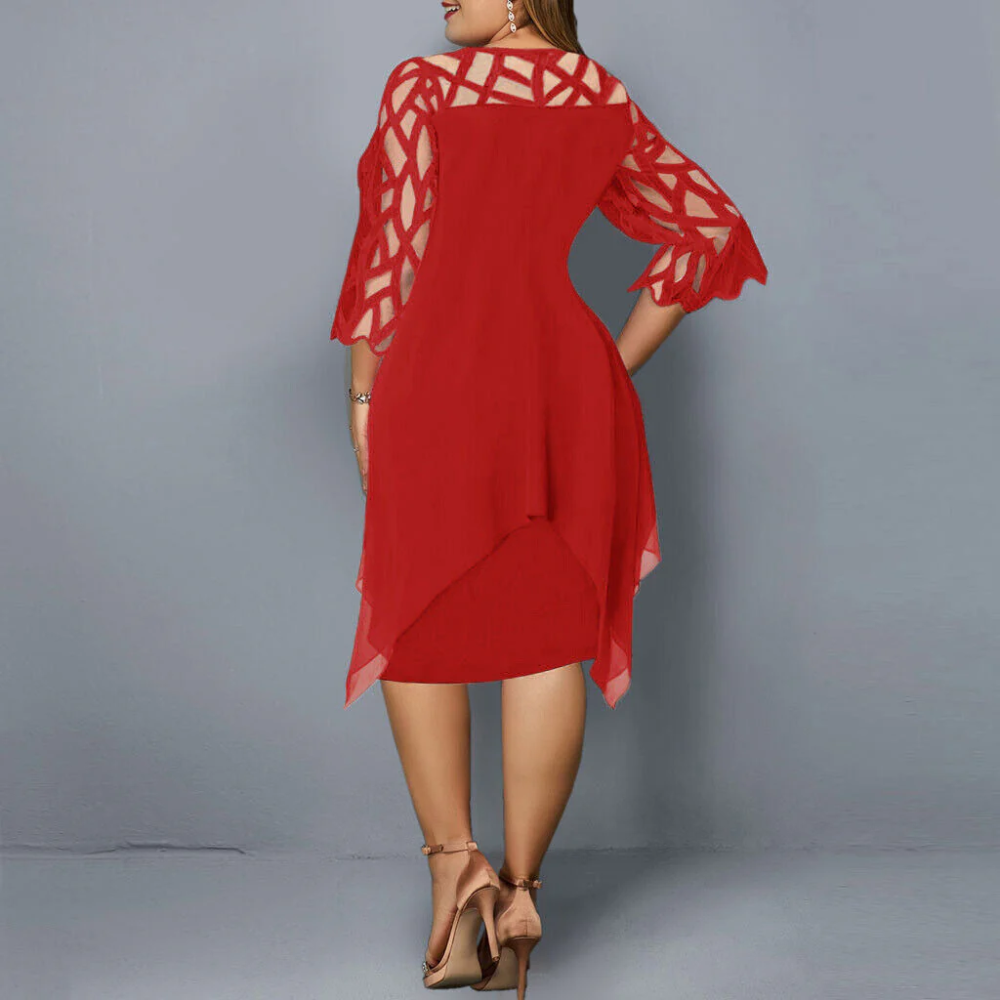 damen-elegante-partykleid-midi