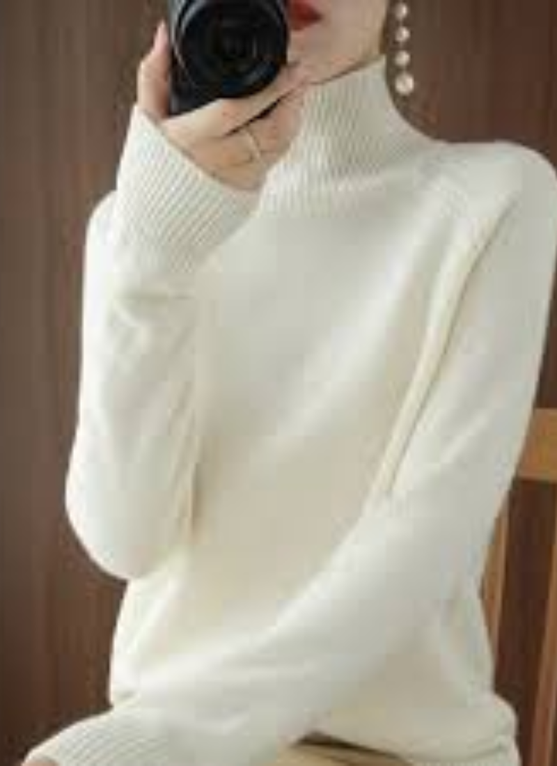 damen-elegante-rollkragenpullover-strick