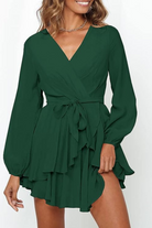 damen-elegante-wickelkleid-mini