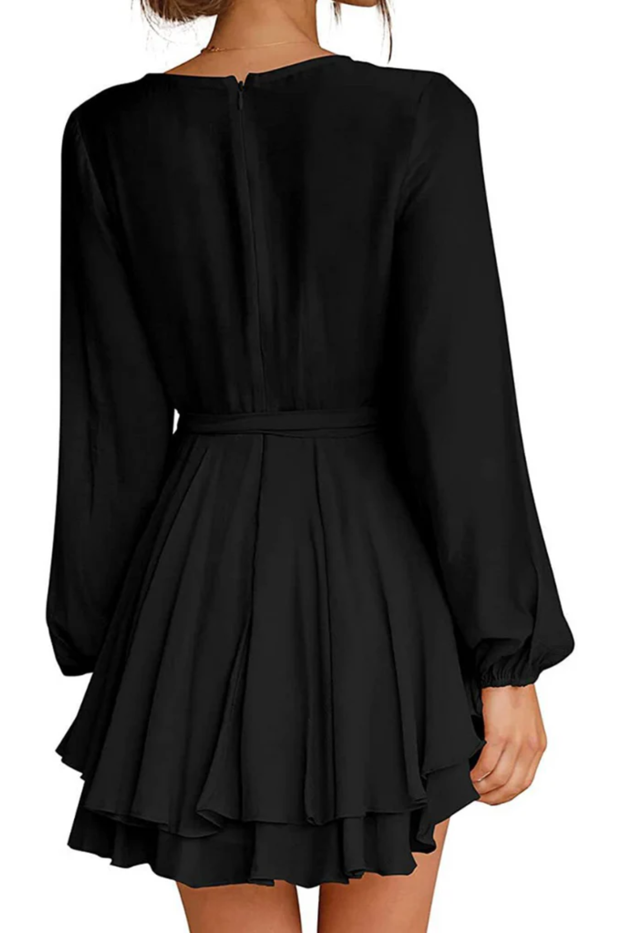 damen-elegante-wickelkleid-mini