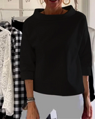 Damen Pullover Stehkragen