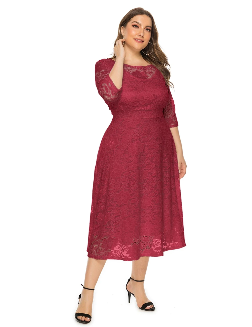 damen-festlich-Partykleid-midi