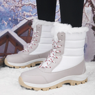 damen-gefüttert-schneestiefel-schwarz