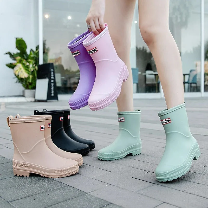 damen-gefutterte-gummistiefel-wasserdichte