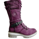 damen-gemütlich-stiefel-schwarz
