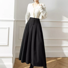 damen-high-waist-faltenrock-elegante-rocke
