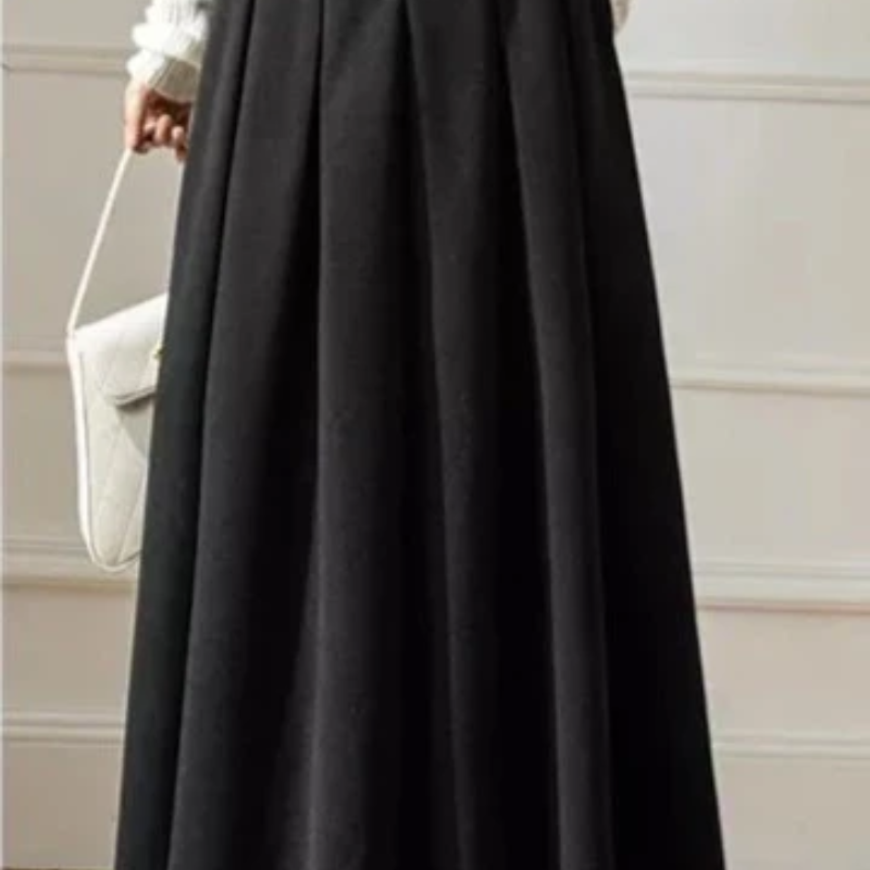damen-high-waist-faltenrock-elegante-rocke