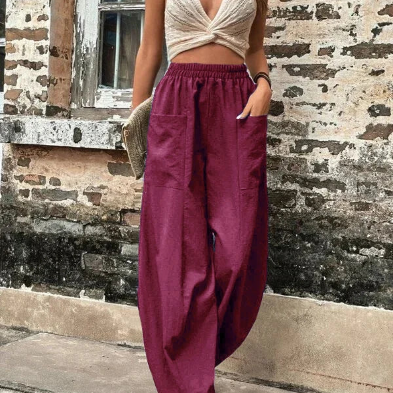 damen-high-waist-hosen-loose-fit