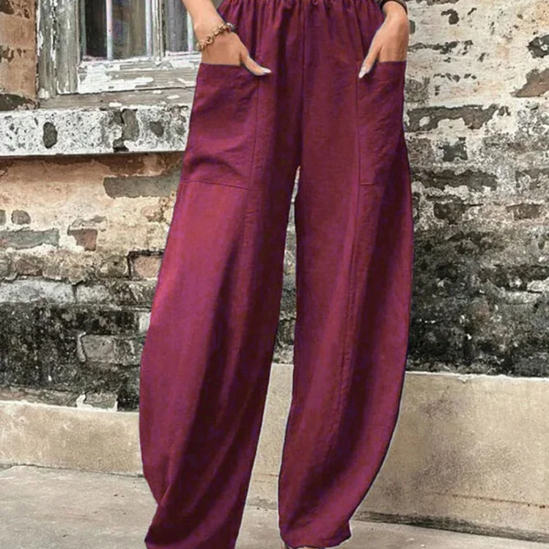 damen-high-waist-hosen-loose-fit
