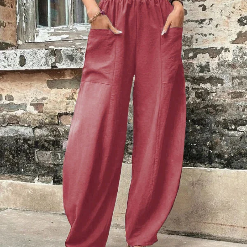 damen-high-waist-hosen-loose-fit