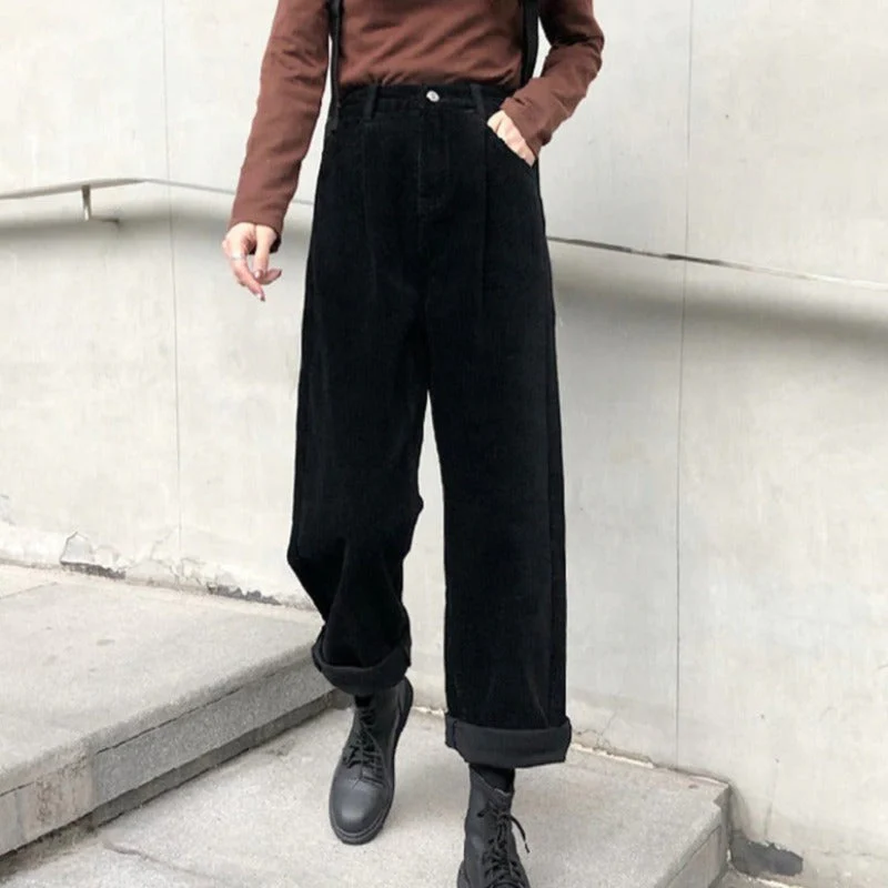 Hochtaillierte Hosen für Frauen