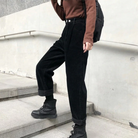 Hochtaillierte Hosen für Frauen