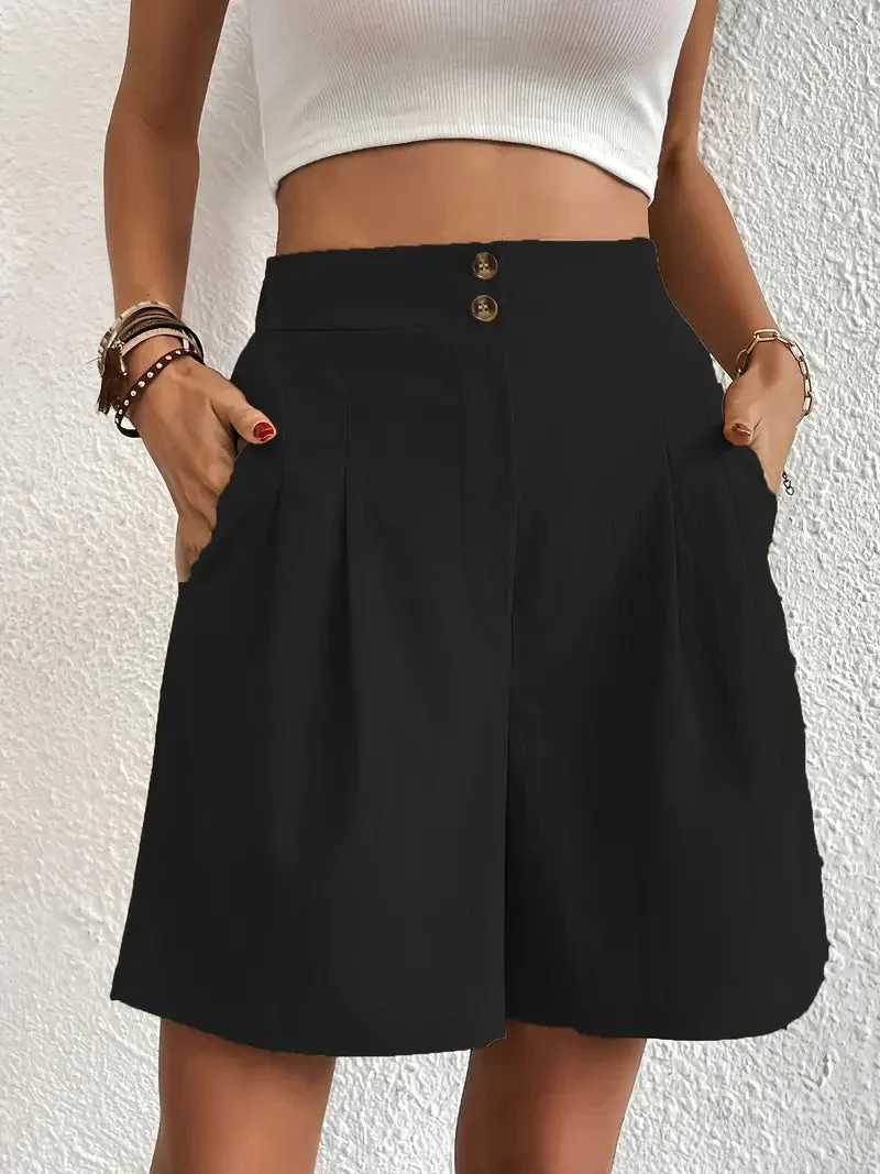 High-Waist-Shorts für Frauen