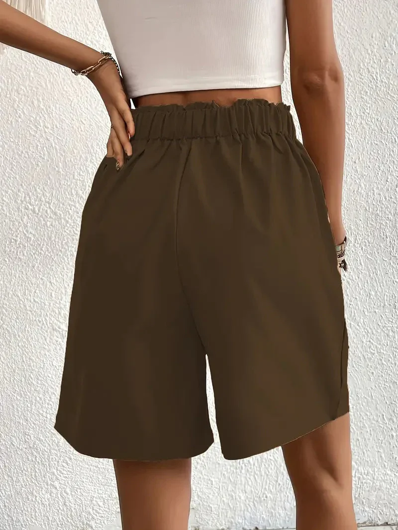 High-Waist-Shorts für Frauen