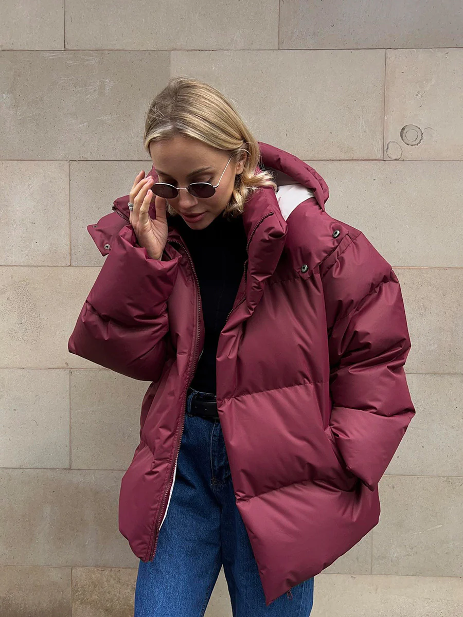 damen-kapuze-steppjacke-daunenjacke