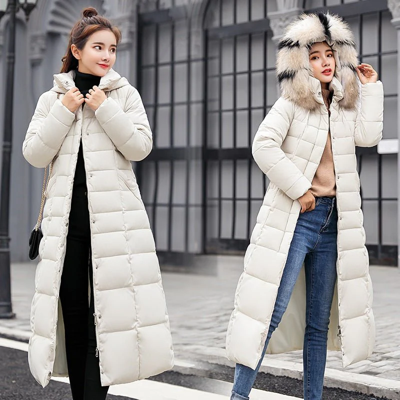 damen-kapuze-steppjacke-lange-mantel