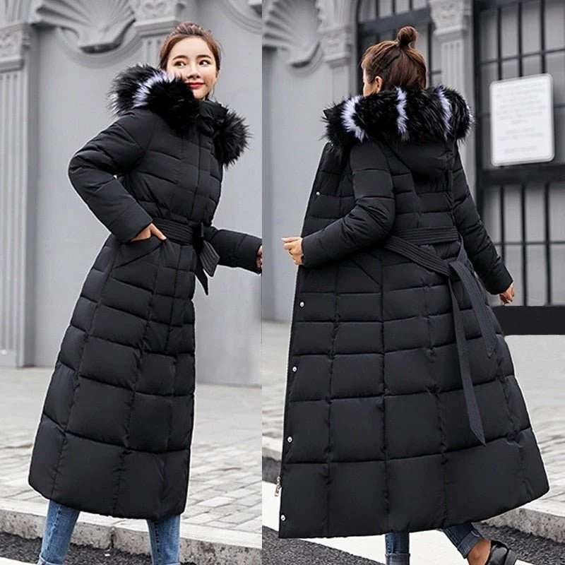 damen-kapuze-steppjacke-lange-mantel