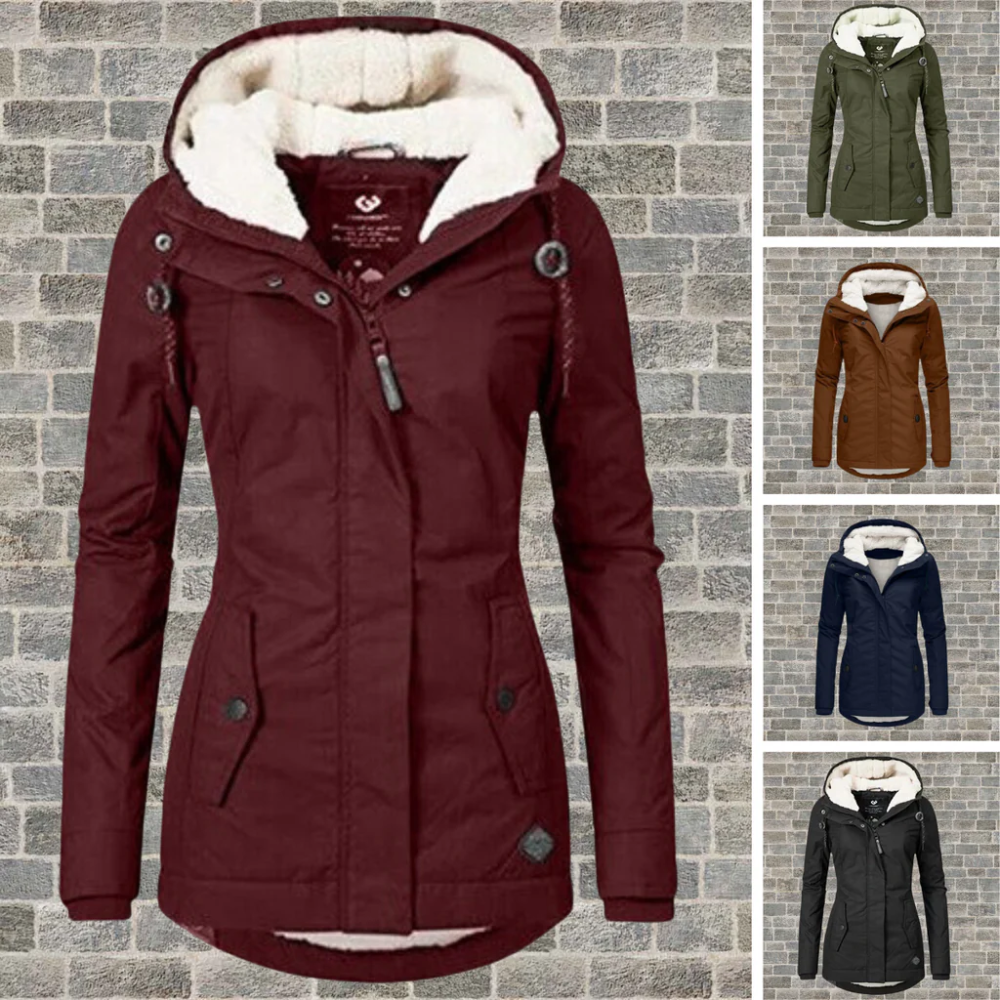 damen-kapuze-winterjacke-warme