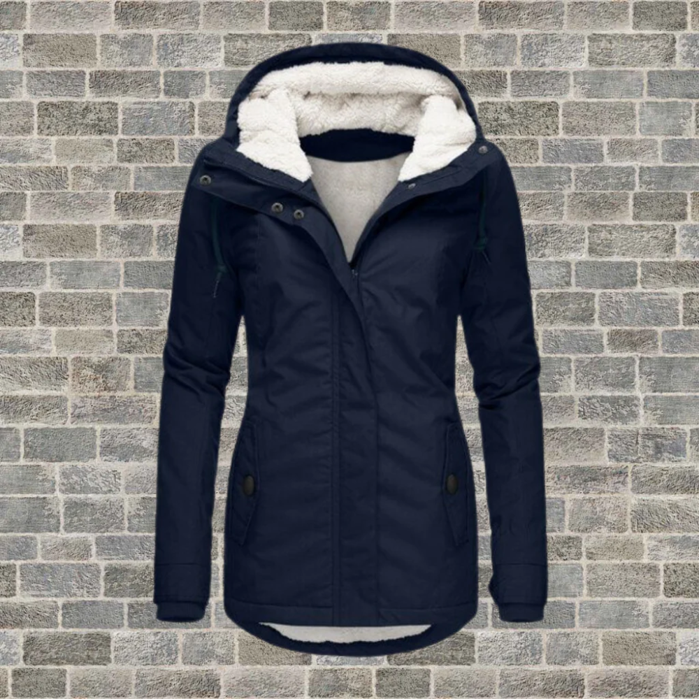 damen-kapuze-winterjacke-warme