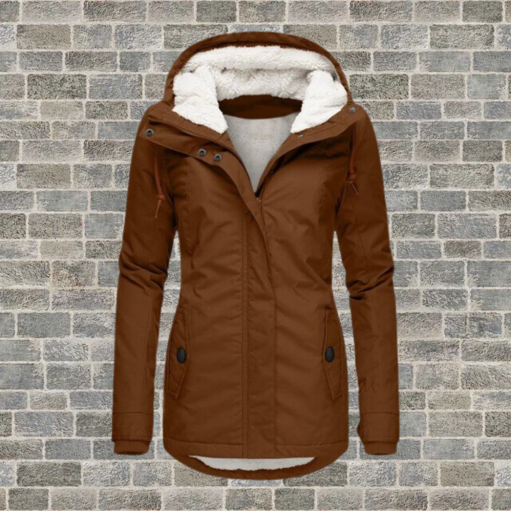 damen-kapuze-winterjacke-warme
