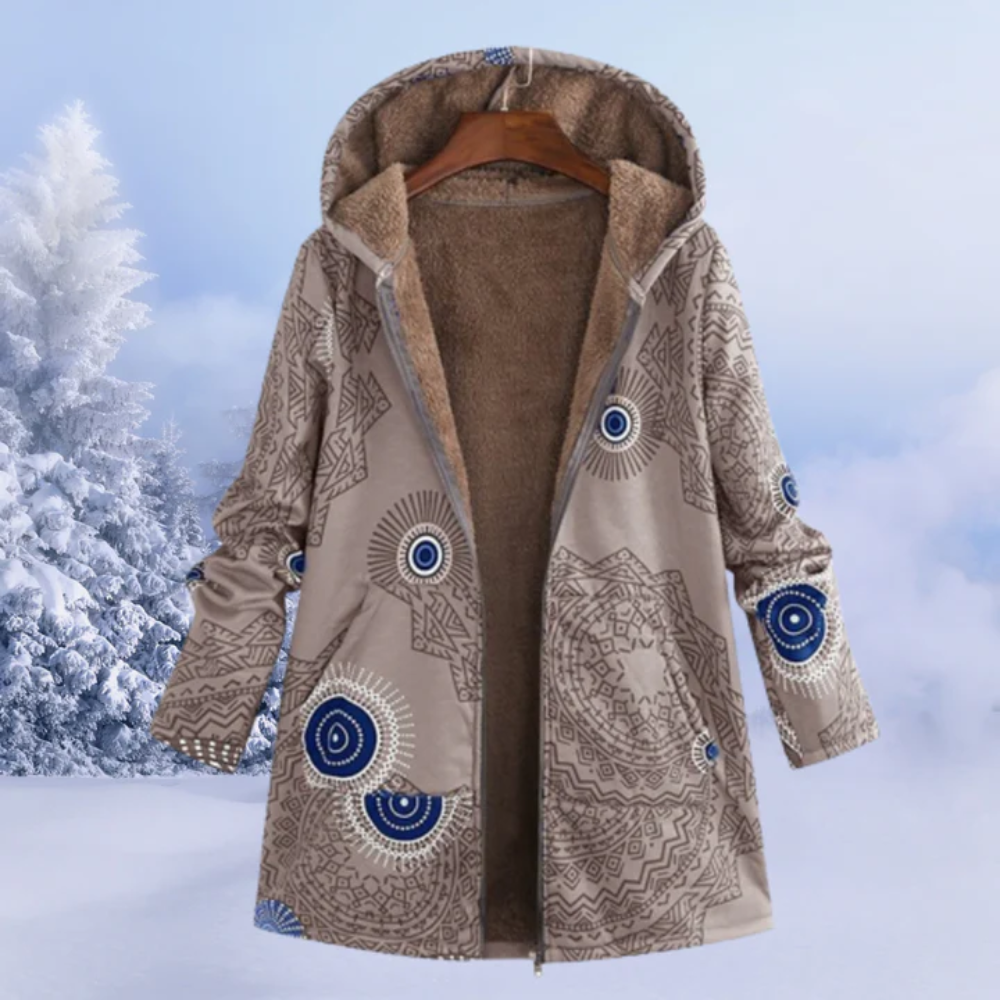 Winterjacke mit Kapuze für Frauen