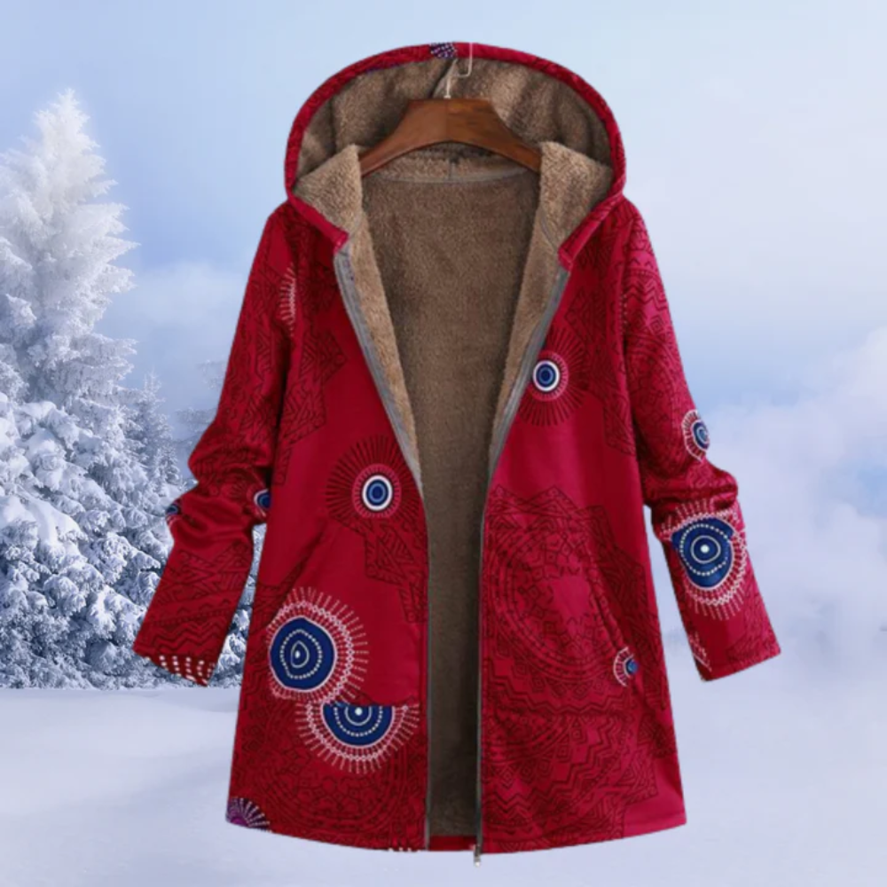 Winterjacke mit Kapuze für Frauen