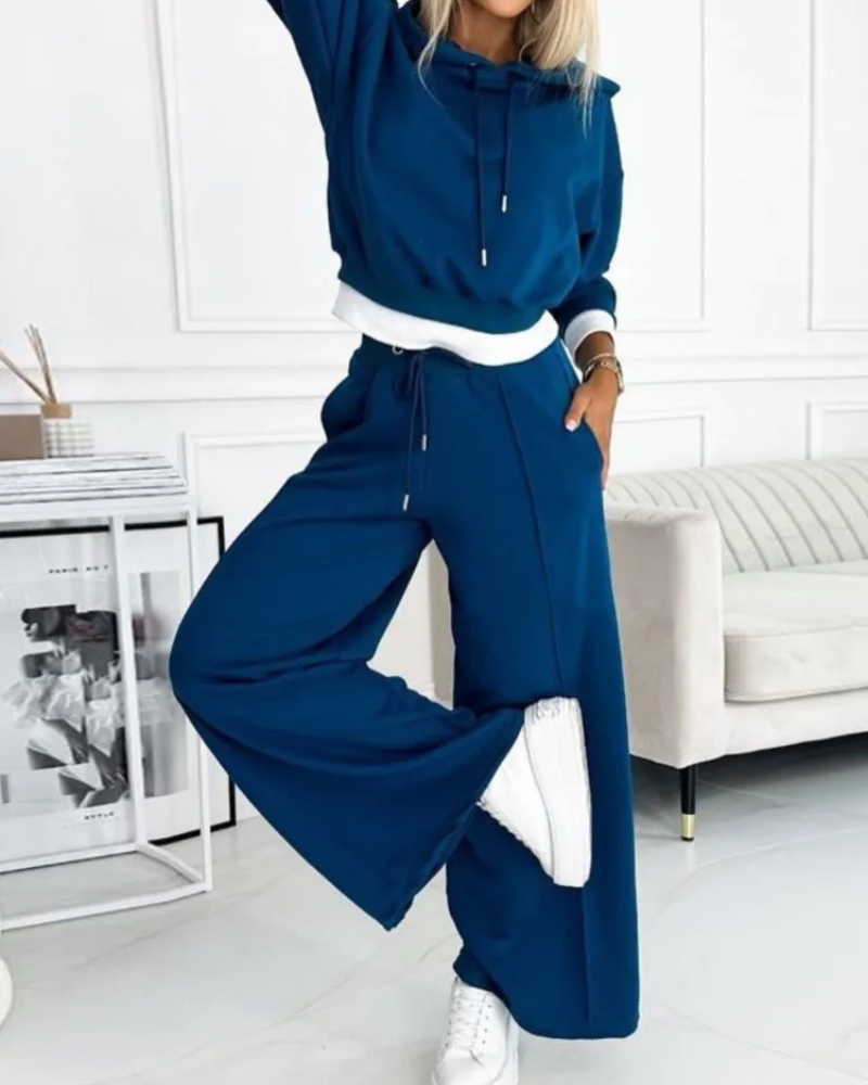 damen-kapuzen-loungewear-modisches-set