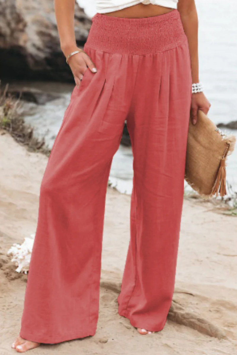 Damen Bequeme Weite Hosen
