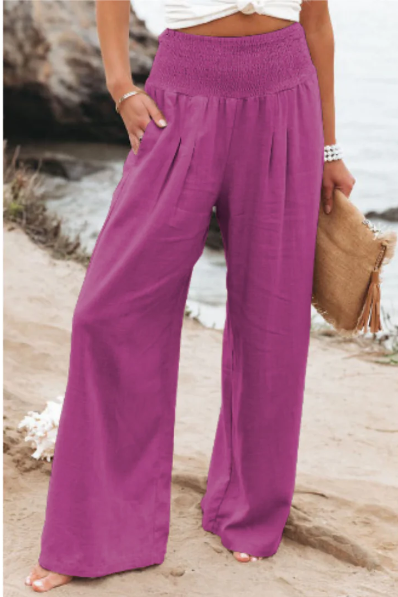 Damen Bequeme Weite Hosen