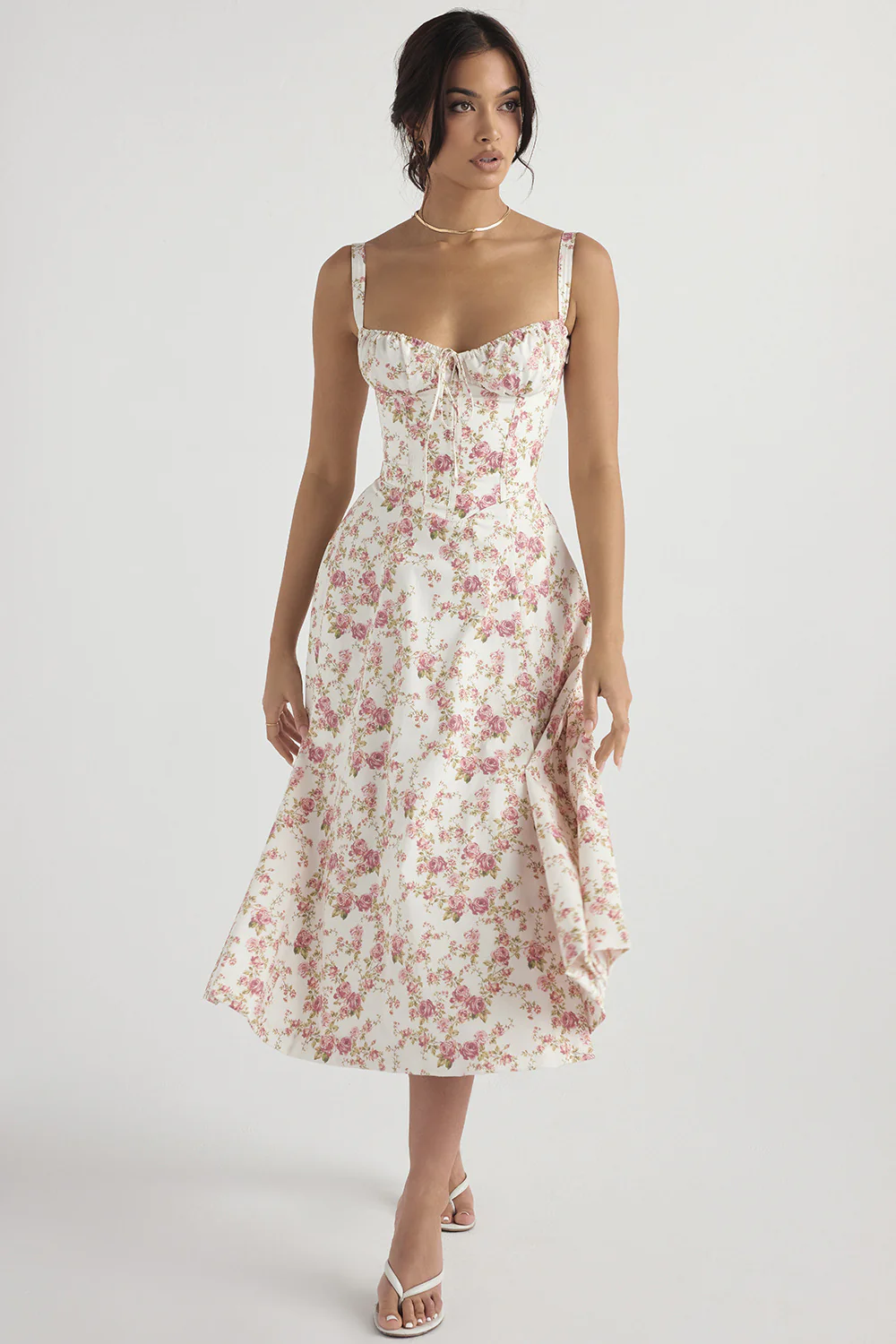 damen-korsett-sommerkleid-midi