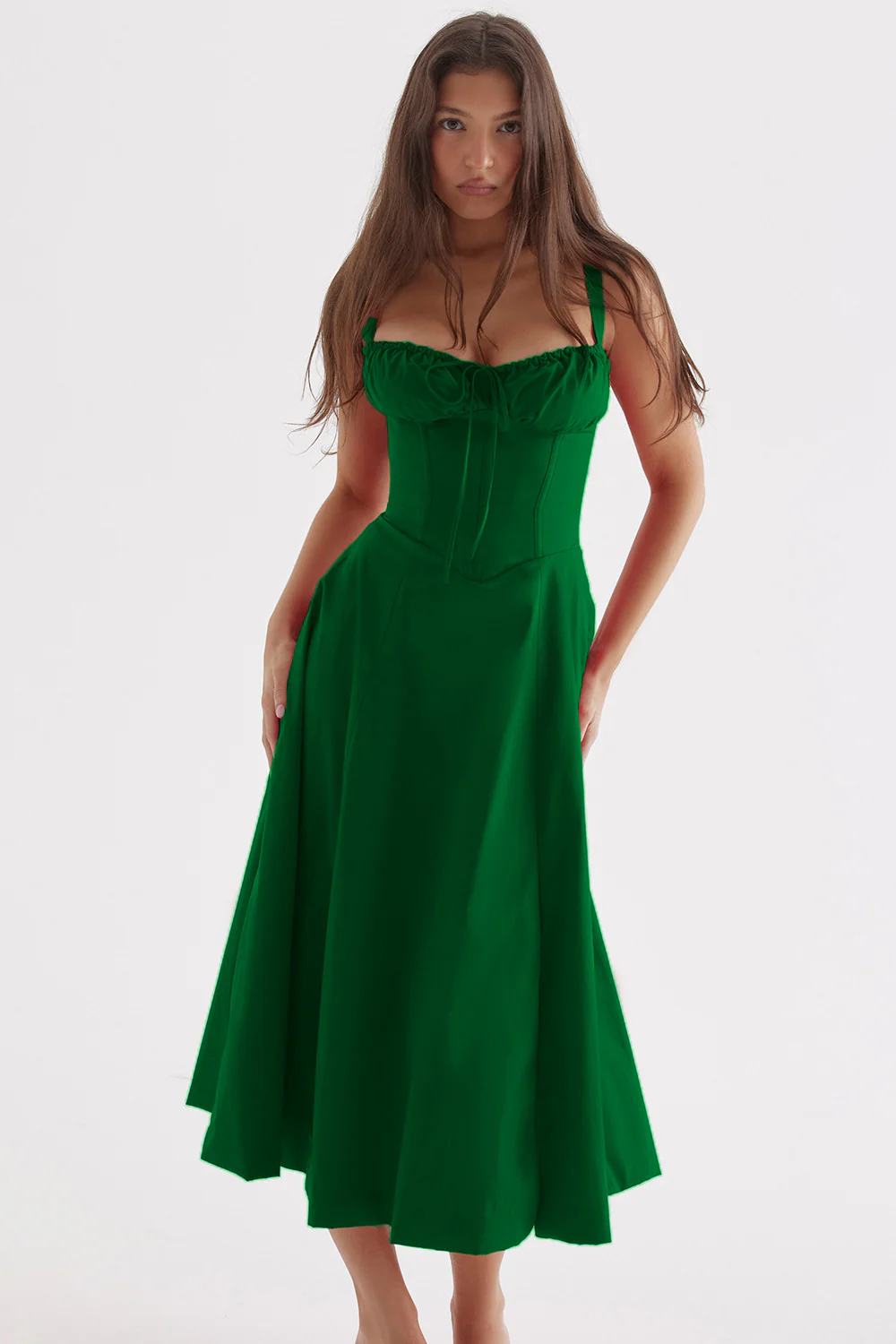 damen-korsett-sommerkleid-midi