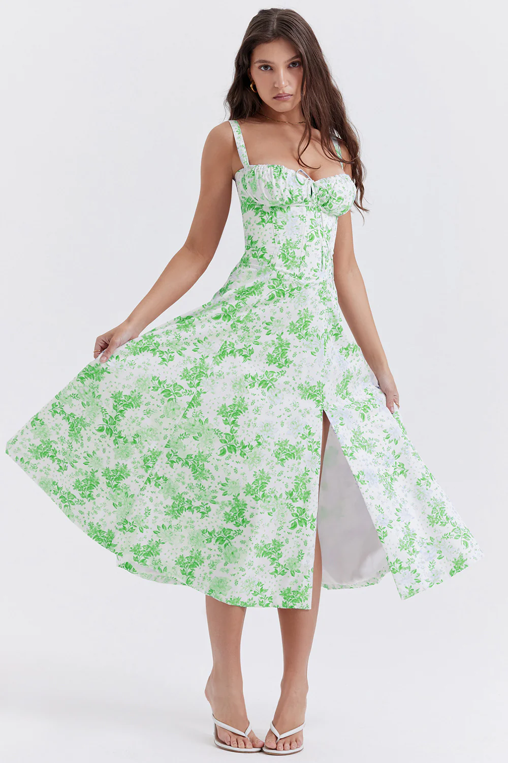 damen-korsett-sommerkleid-midi