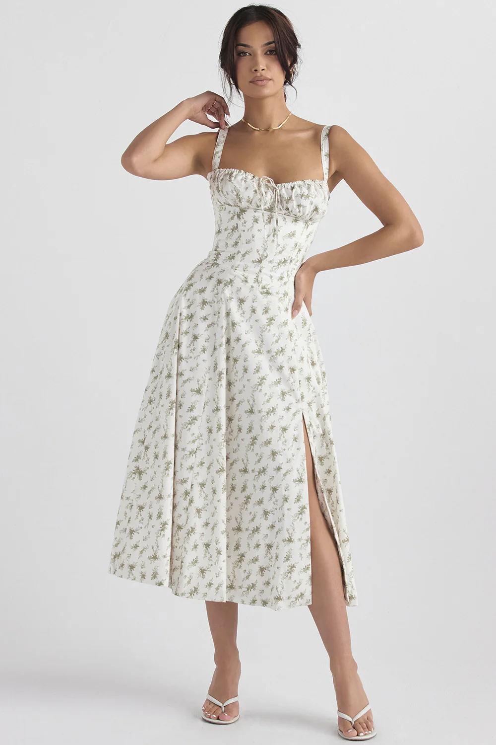 damen-korsett-sommerkleid-midi